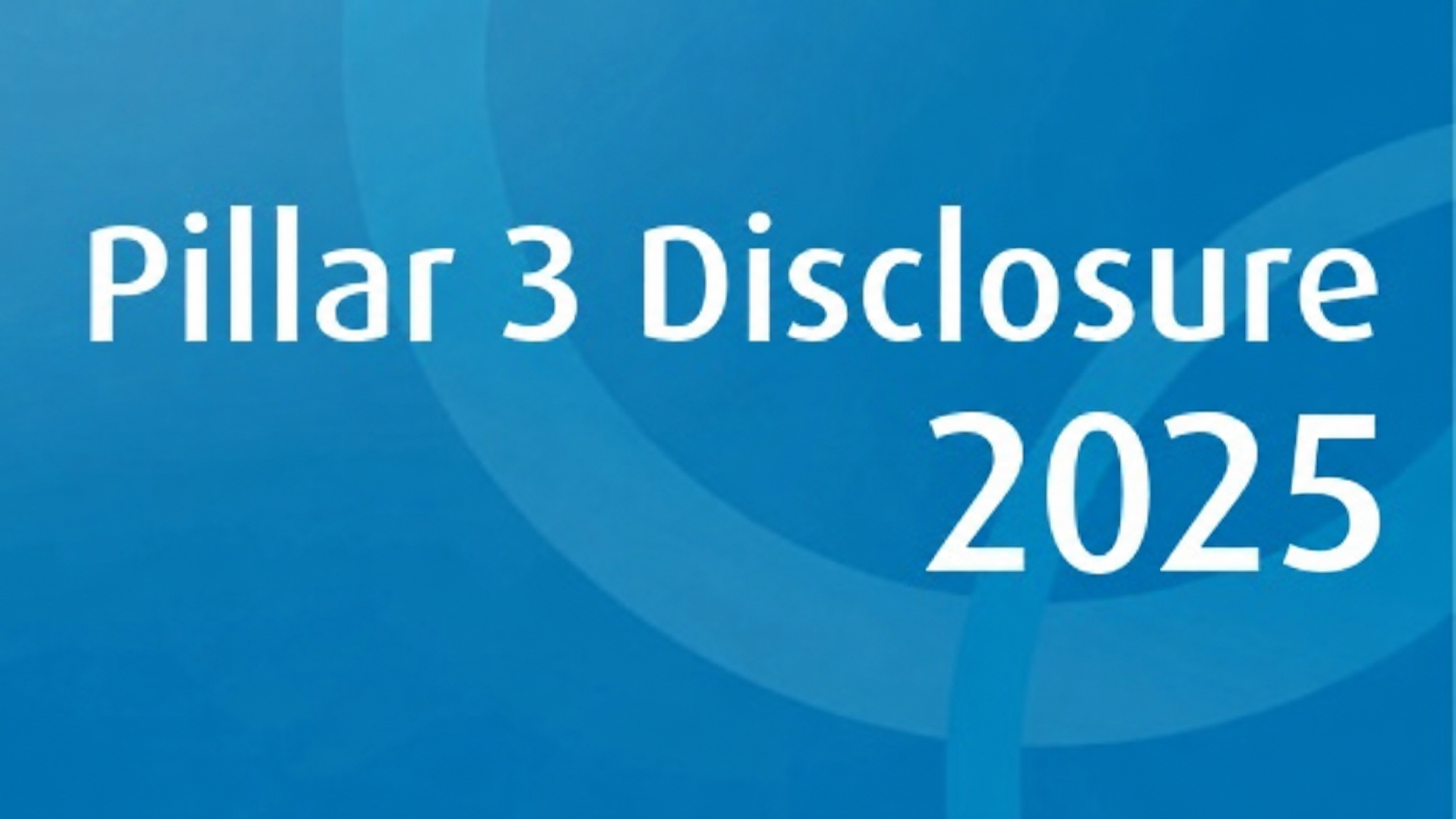 Pillar 3 Disclosure 2025